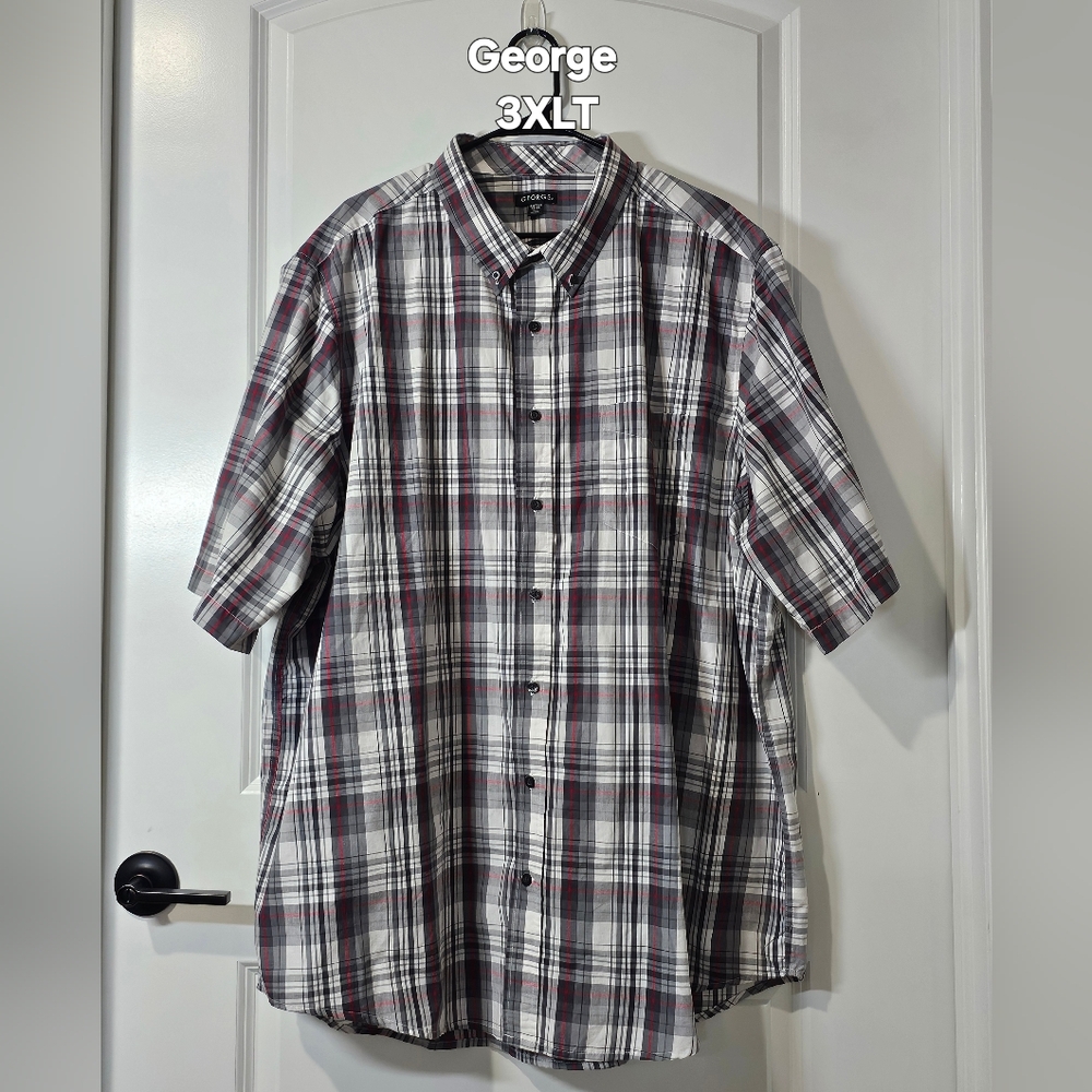 3XLT | George | mens button down shirt